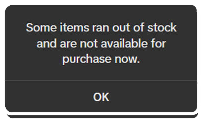 Dead link prompt